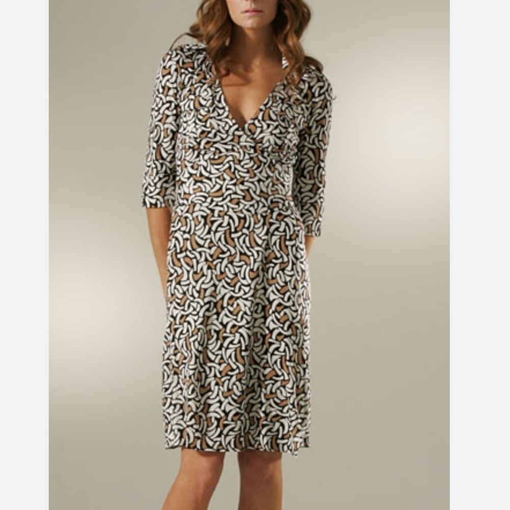 Diane Von Furstenberg Denise Silk Wrap Dress